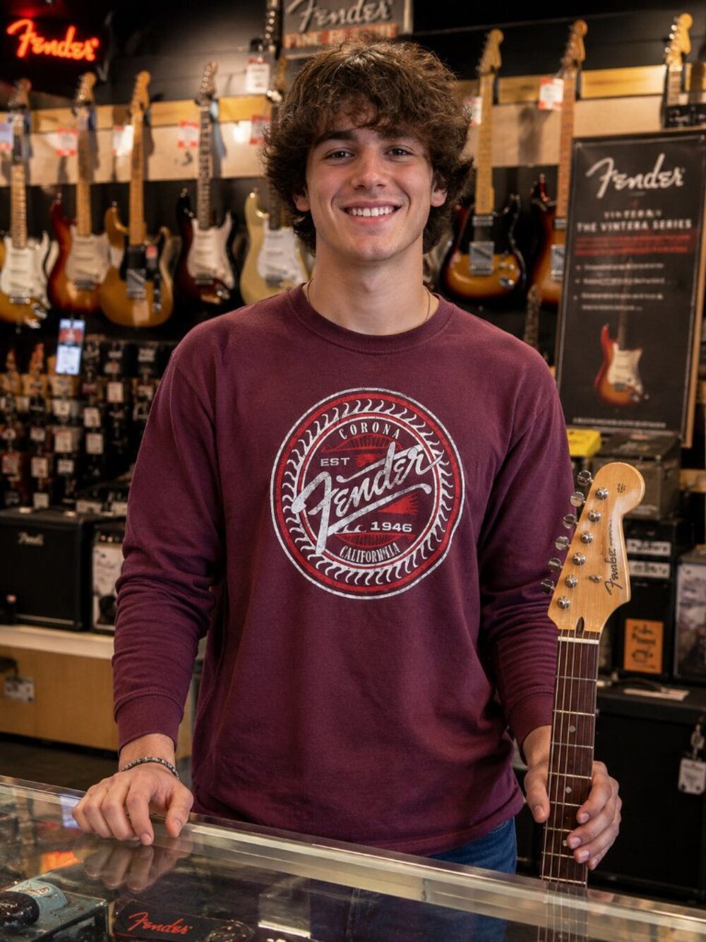 Mens Fender Sweatshirt (MEDIUM)